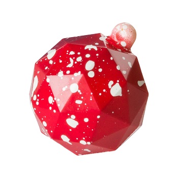 Martellato Diamantine 3D Christmas Balls Magnetic Polycarbonate Chocolate Mould